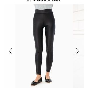 Faux Leather Willow & Clay Leggings